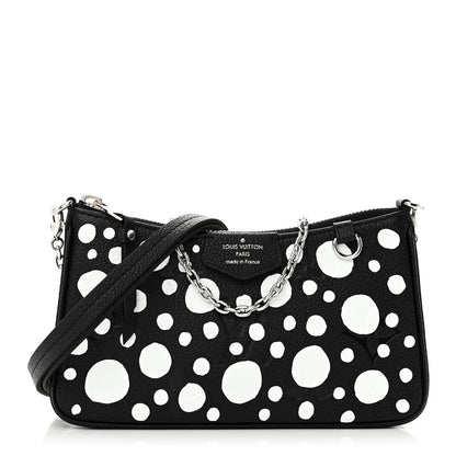 Louis Vuitton LV X YK Empreinte Easy Pouch On Strap Black White 1 of 9