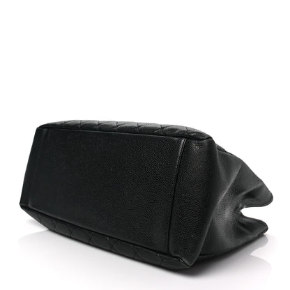 Chanel Caviar Quilted Grand Shopping Tote GST Black 8 of 9