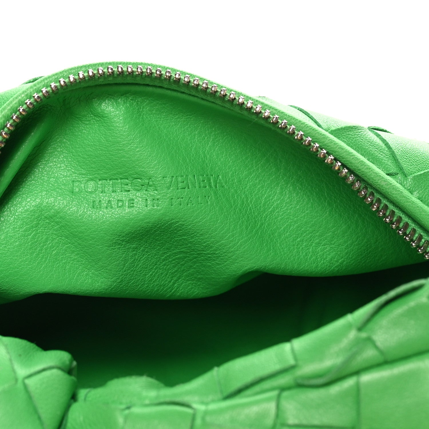 Bottega Giotti グリーン バッグ Bottega Veneta Nappa Intrecciato Mini Jodie Grass 1885234