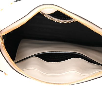 Prada City Calf Tiger Head Cahier Crossbody Talco 10 of 11