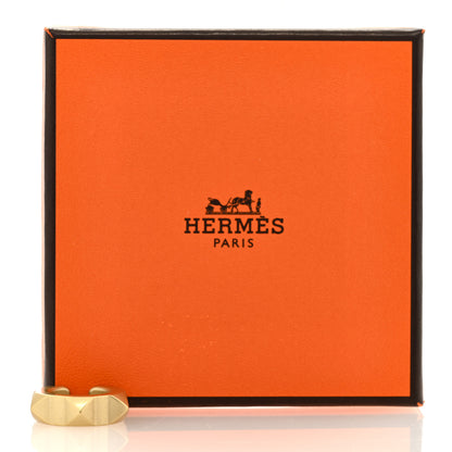 Hermes Metal Medor Ear Cuff Dore Lumiere 5 of 5
