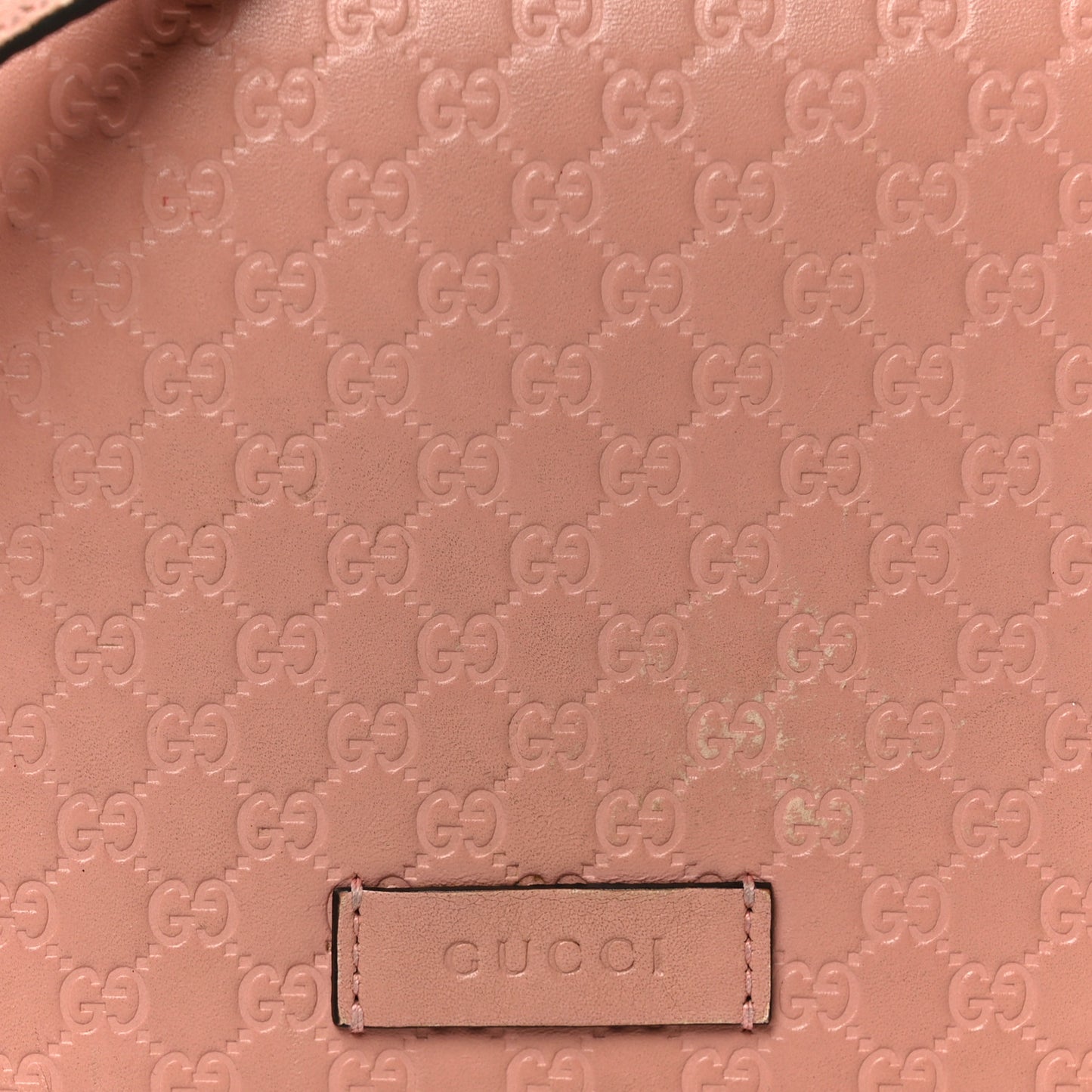 Microguccissima Crossbody Wallet Brown