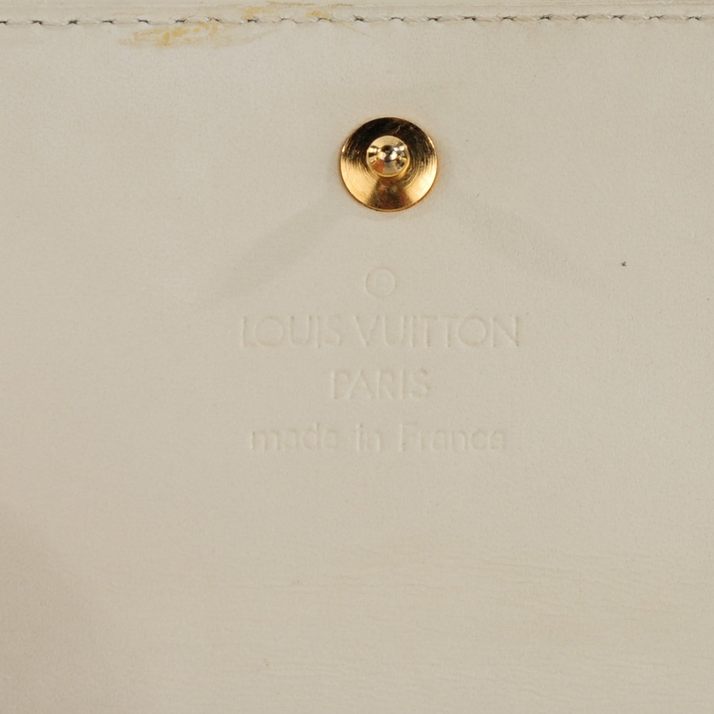 Vernis Elise Wallet Blanc Corail