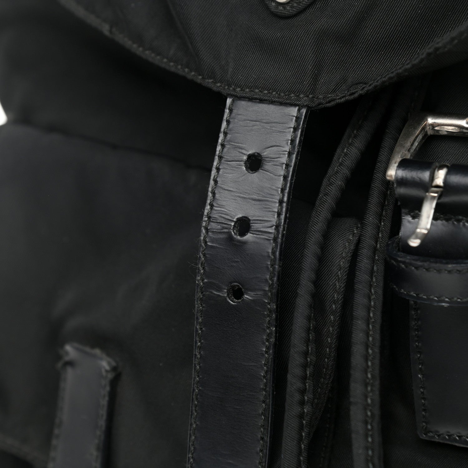 Prada Tessuto Nylon Vela Small Backpack Black 12 of 12