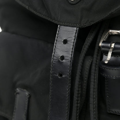 Prada Tessuto Nylon Vela Small Backpack Black 12 of 12