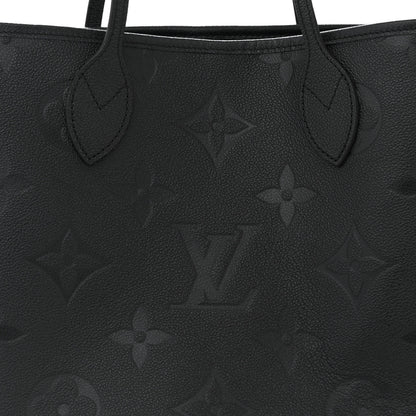 Louis Vuitton Empreinte Monogram Giant Neverfull MM Black 8 of 10