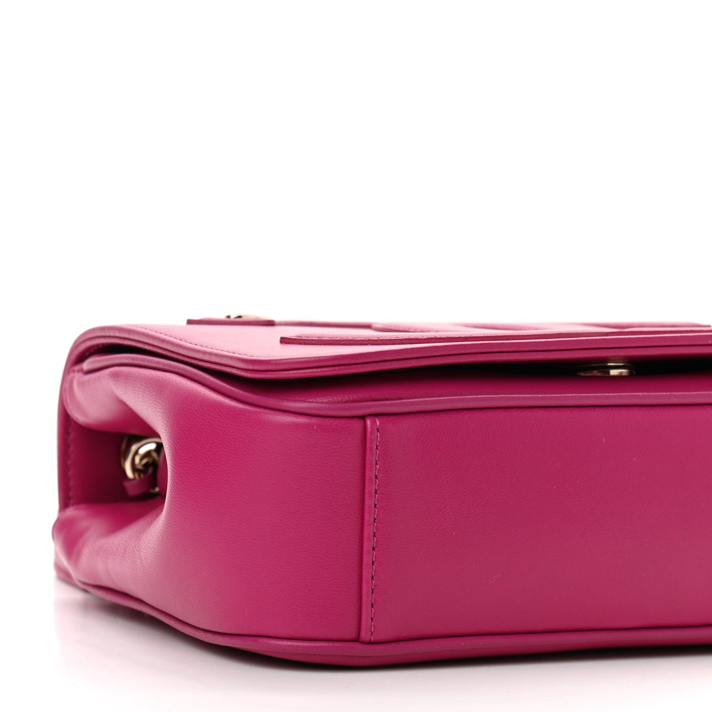 Lambskin CC Mania Flap Bag Pink