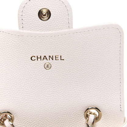 Chanel Caviar Quilted Belt Bag White 6 of 9
