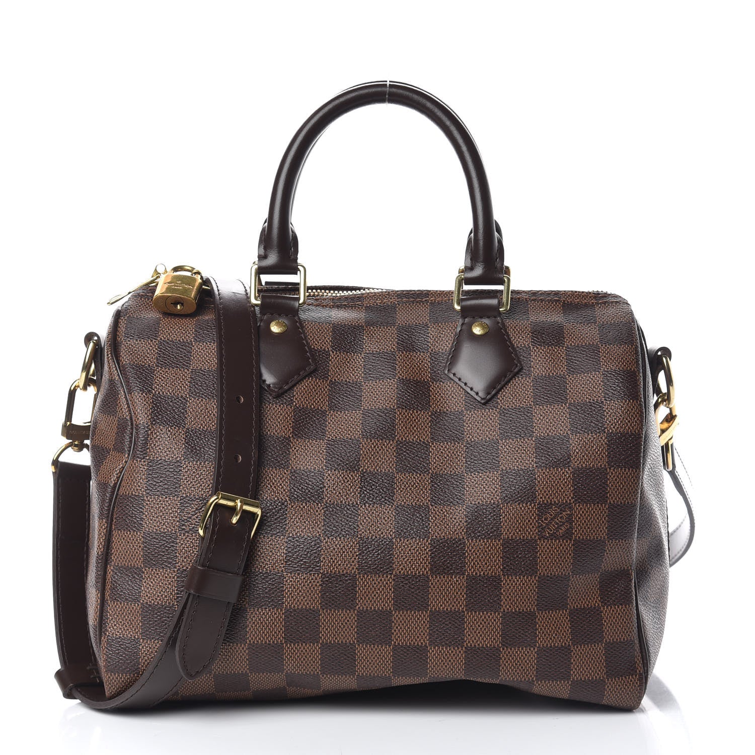 Louis Vuitton Damier Ebene Speedy Bandouliere 25 1 of 12