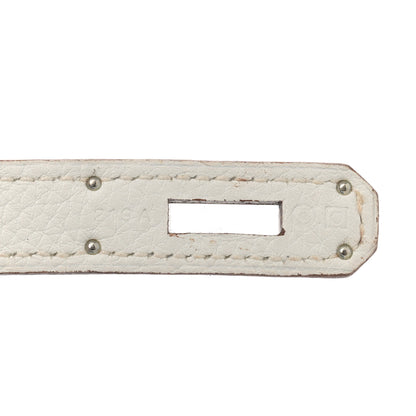 Hermes Togo Eclat Birkin 40 Mykonos White 7 of 11
