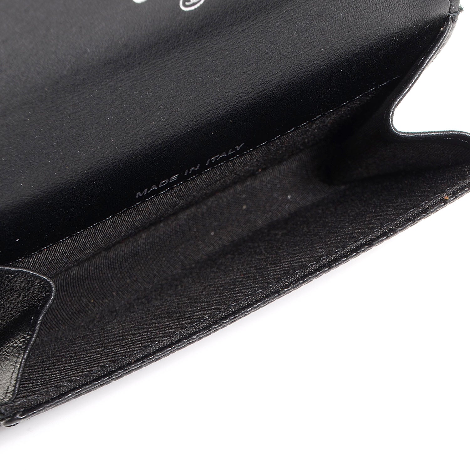Chanel Caviar Timeless CC Flap Card Holder Black 5 of 9