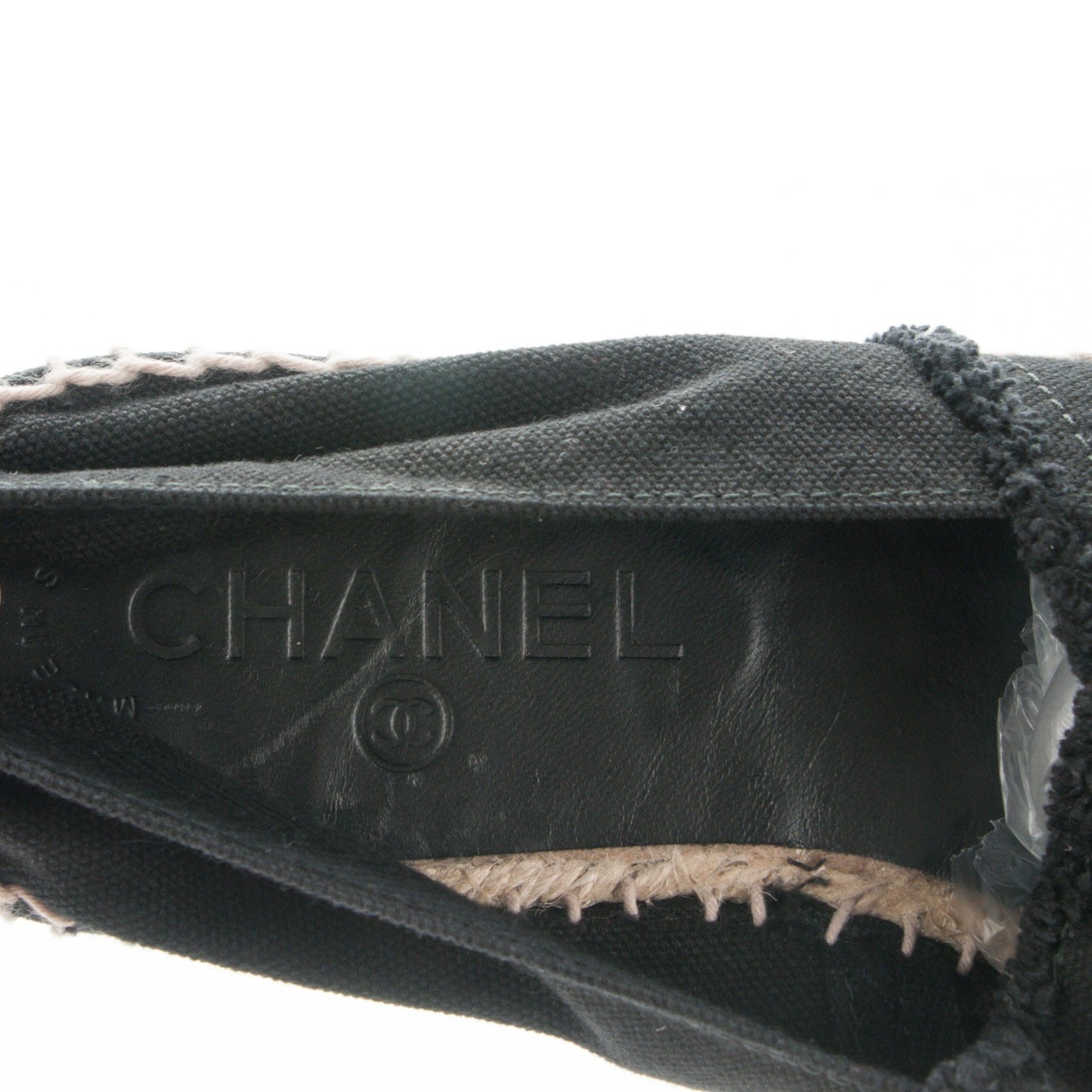 Canvas CC Espadrilles 40 Black Beige