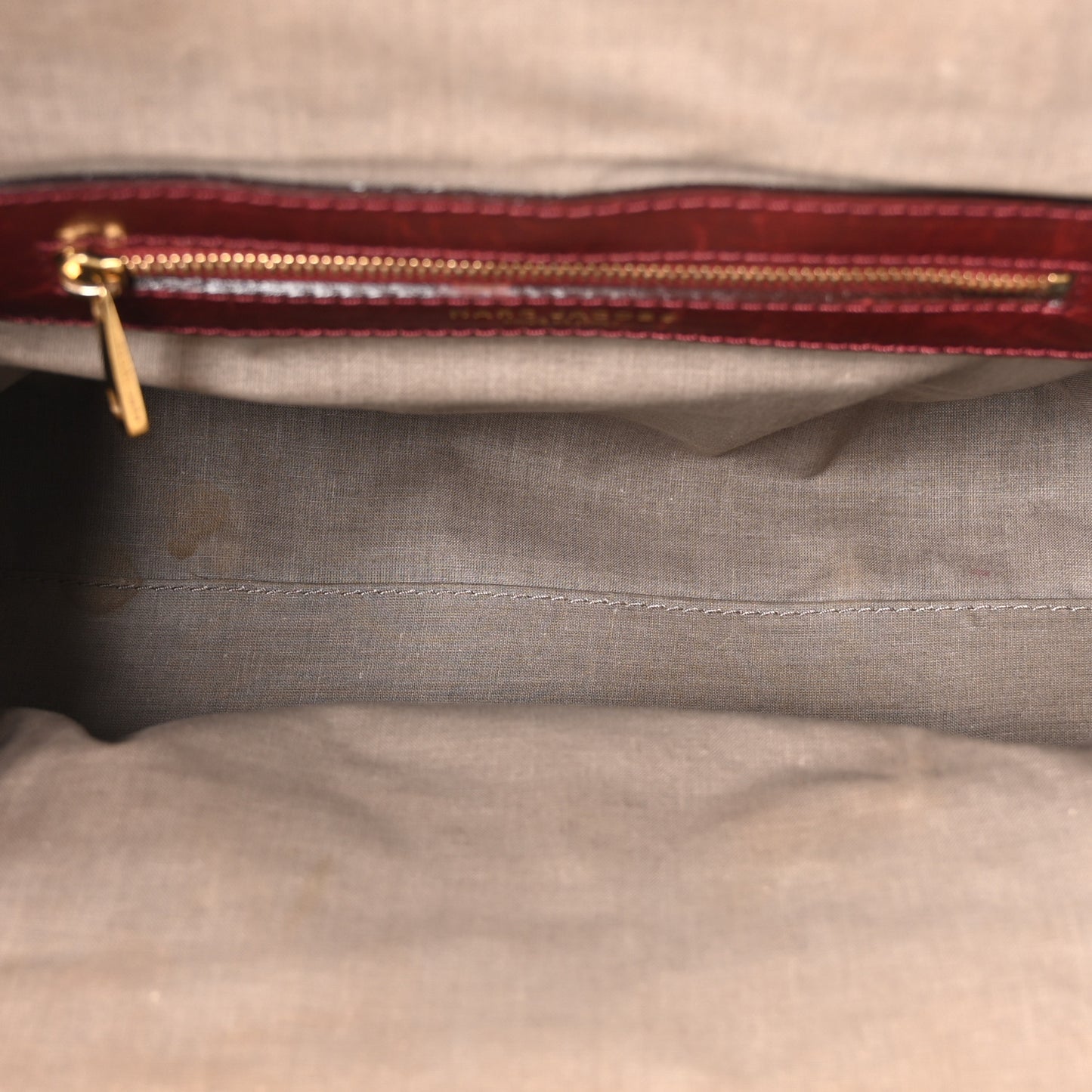 Calfskin Quilted Stam Bag Bordeaux