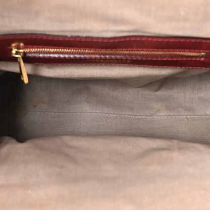 Marc Jacobs Calfskin Quilted Stam Bag Bordeaux 5 of 11