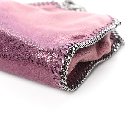 Stella McCartney Metallic Shaggy Deer Degrade Tiny Falabella Tote Purple 8 of 8
