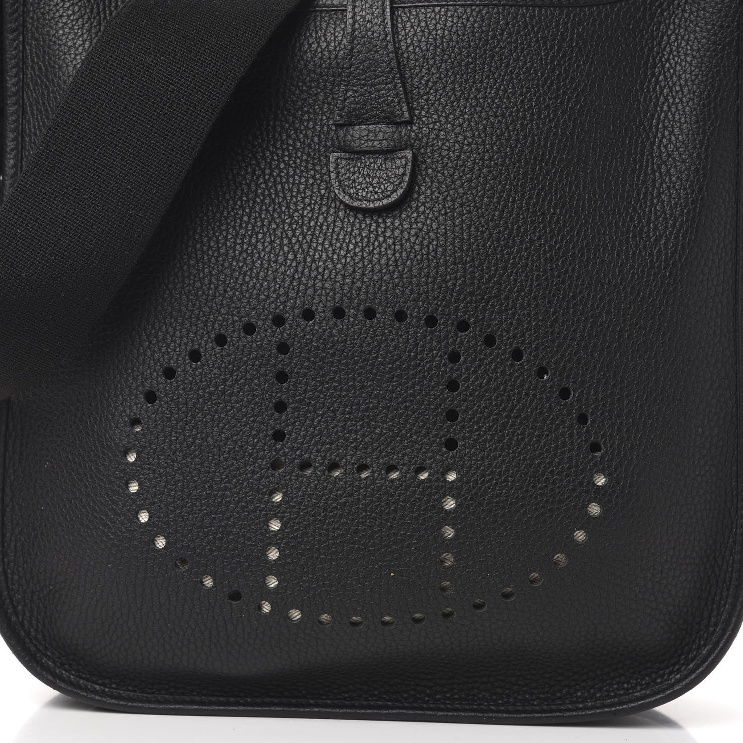 Hermes Taurillon Clemence Evelyne III PM Black 10 of 10