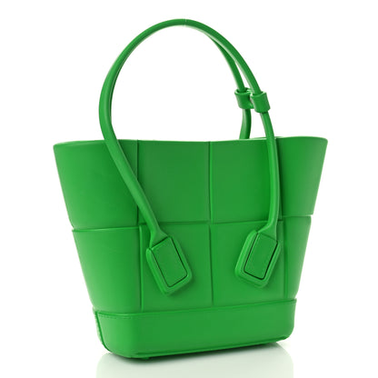 Bottega Veneta Rubber Maxi Intrecciato Mini Arco Grass 3 of 8