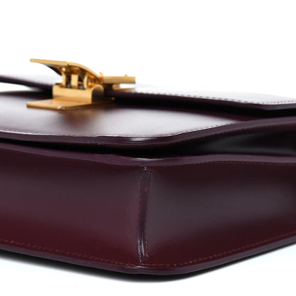 Celine Box Calfskin Teen Classic Box Flap Burgundy 9 of 10