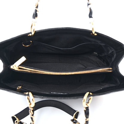 Chanel Caviar Quilted Grand Shopping Tote GST Black 5 of 10