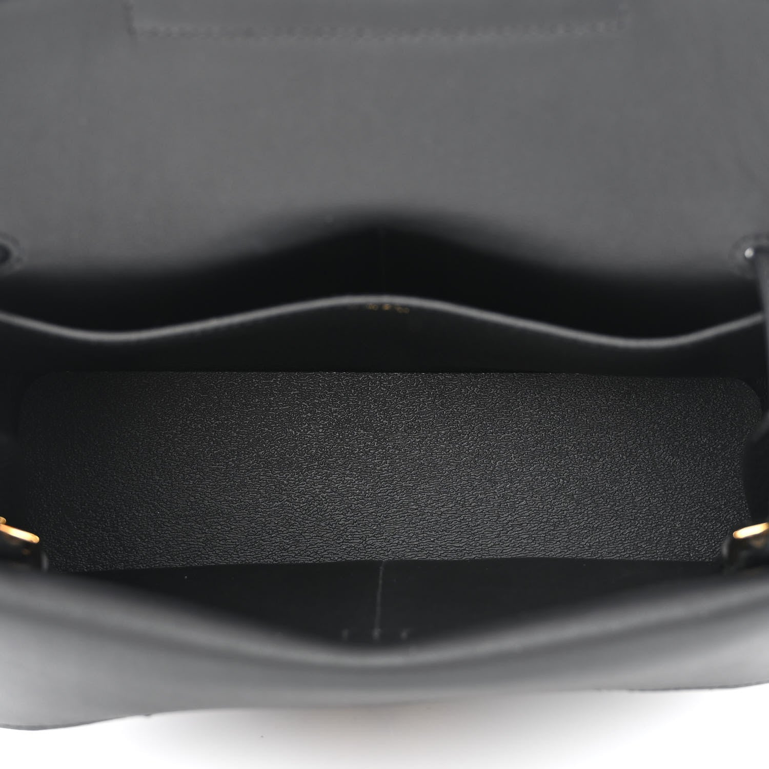 Hermes Taurillon Clemence Halzan 25 Black 5 of 10