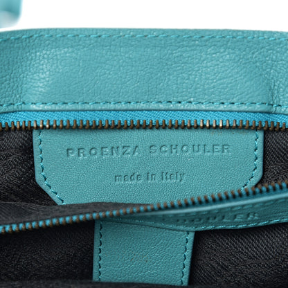 Proenza Schouler Lambskin Medium PS1 Satchel Lagoon 6 of 12