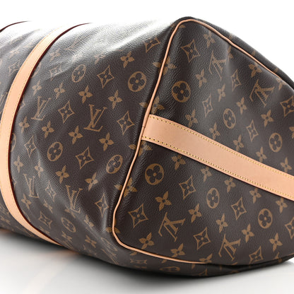 Louis Vuitton Monogram Keepall Bandouliere 50 8 of 8