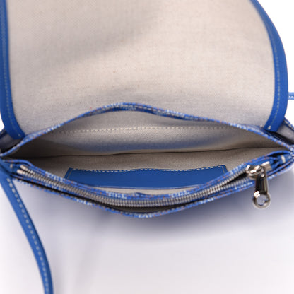 Goyard Goyardine Plumet Wallet Clutch Sky Blue 7 of 8