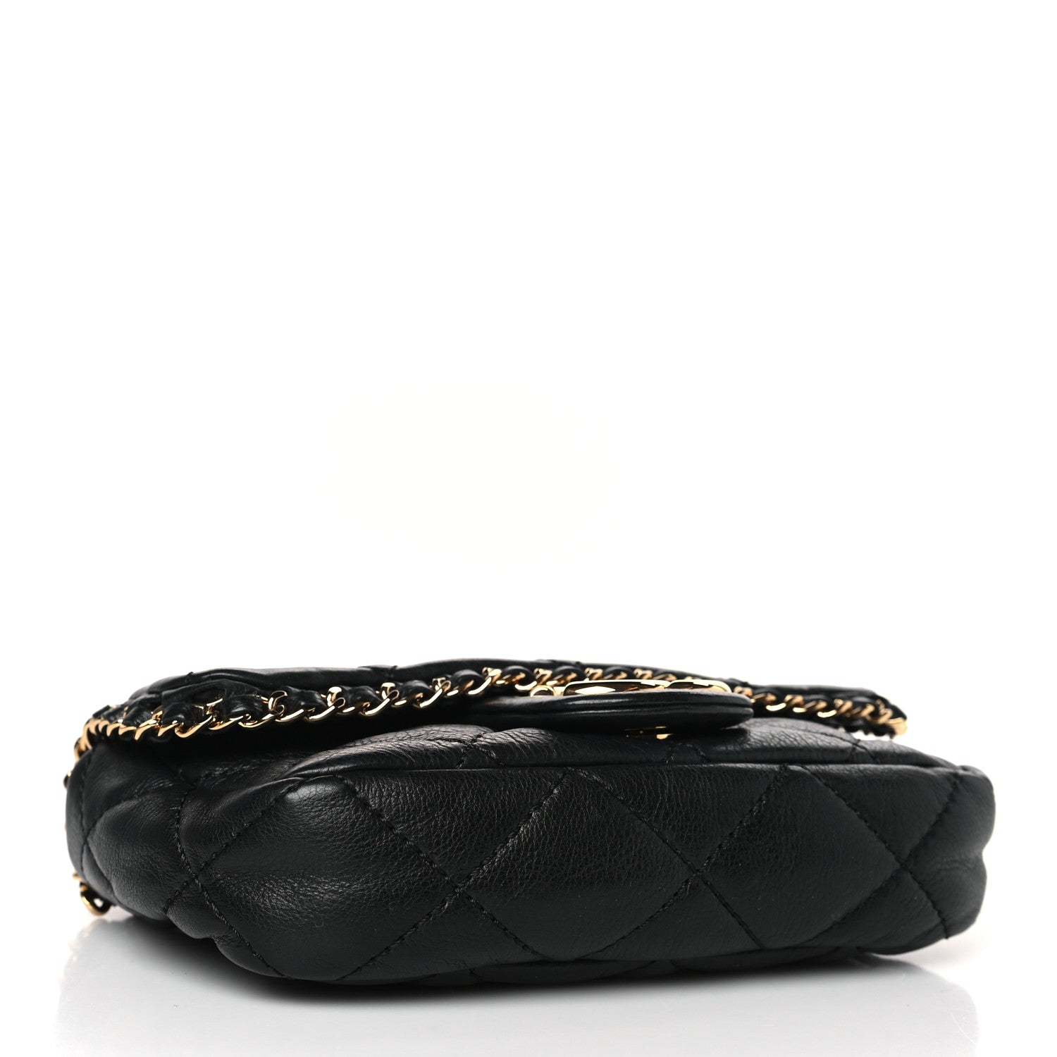 Chanel Calfskin Mini Chain Me Flap Black 4 of 9
