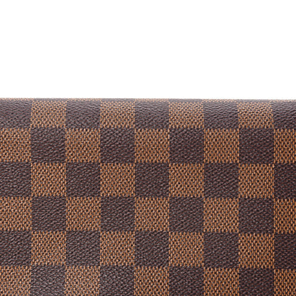 Louis Vuitton Damier Ebene Pochette Felicie Chain Wallet 8 of 10