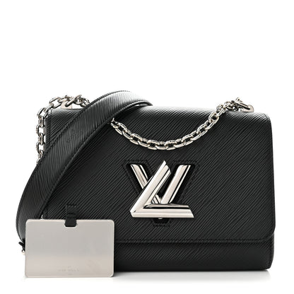 Louis Vuitton Epi Twist Shoulder Bag MM Black 1 of 9