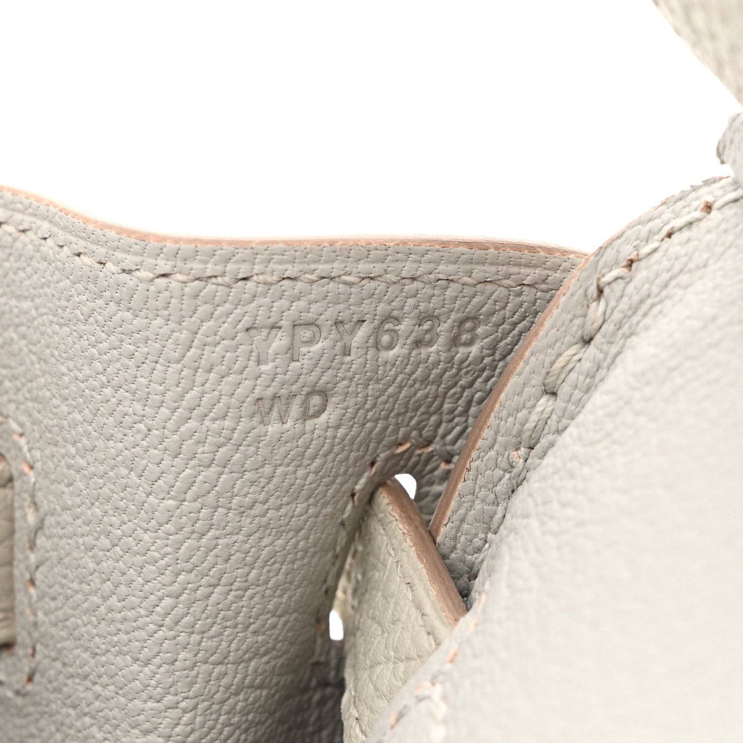 Togo Birkin 25 Gris Perle