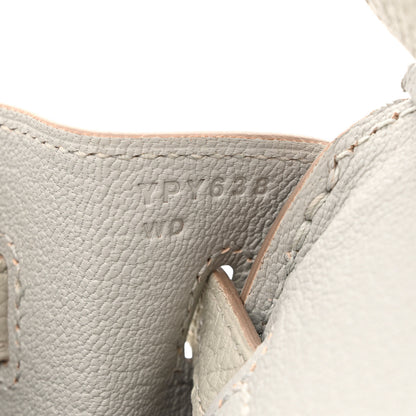 Hermes Togo Birkin 25 Gris Perle 7 of 10