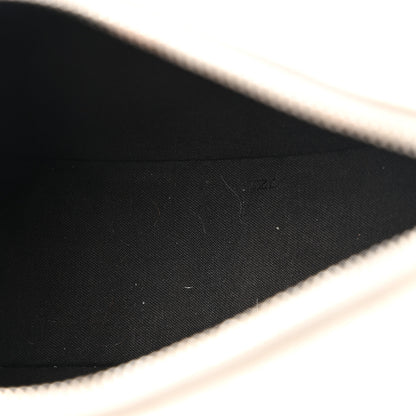 Fendi Crystal Vitello Laminato Suede FF Mini Fendigraphy Hobo Bag Grey 5 of 13