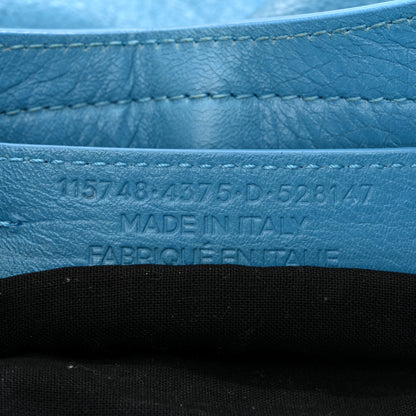 Balenciaga Agneau Classic Silver Hardware City Bleu Azur Clair 8 of 11