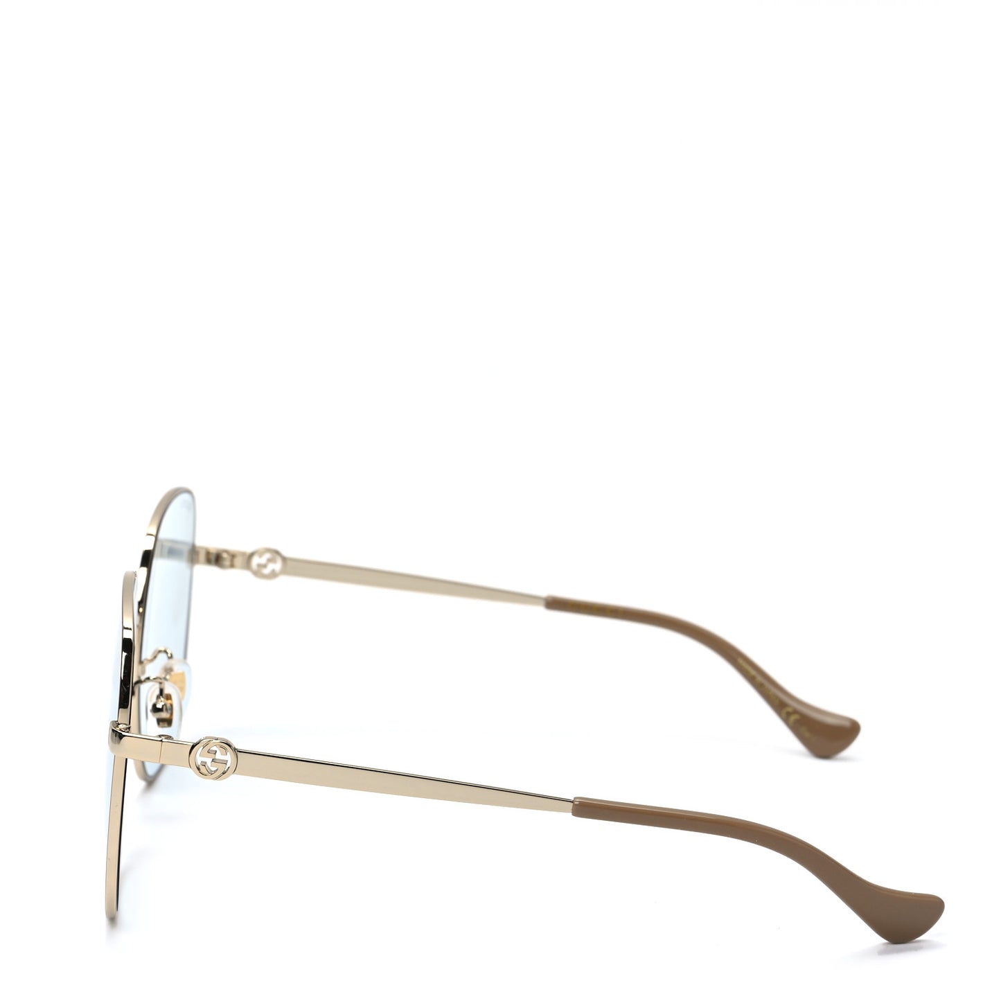 Metal Round Sunglasses GG1089SA Gold