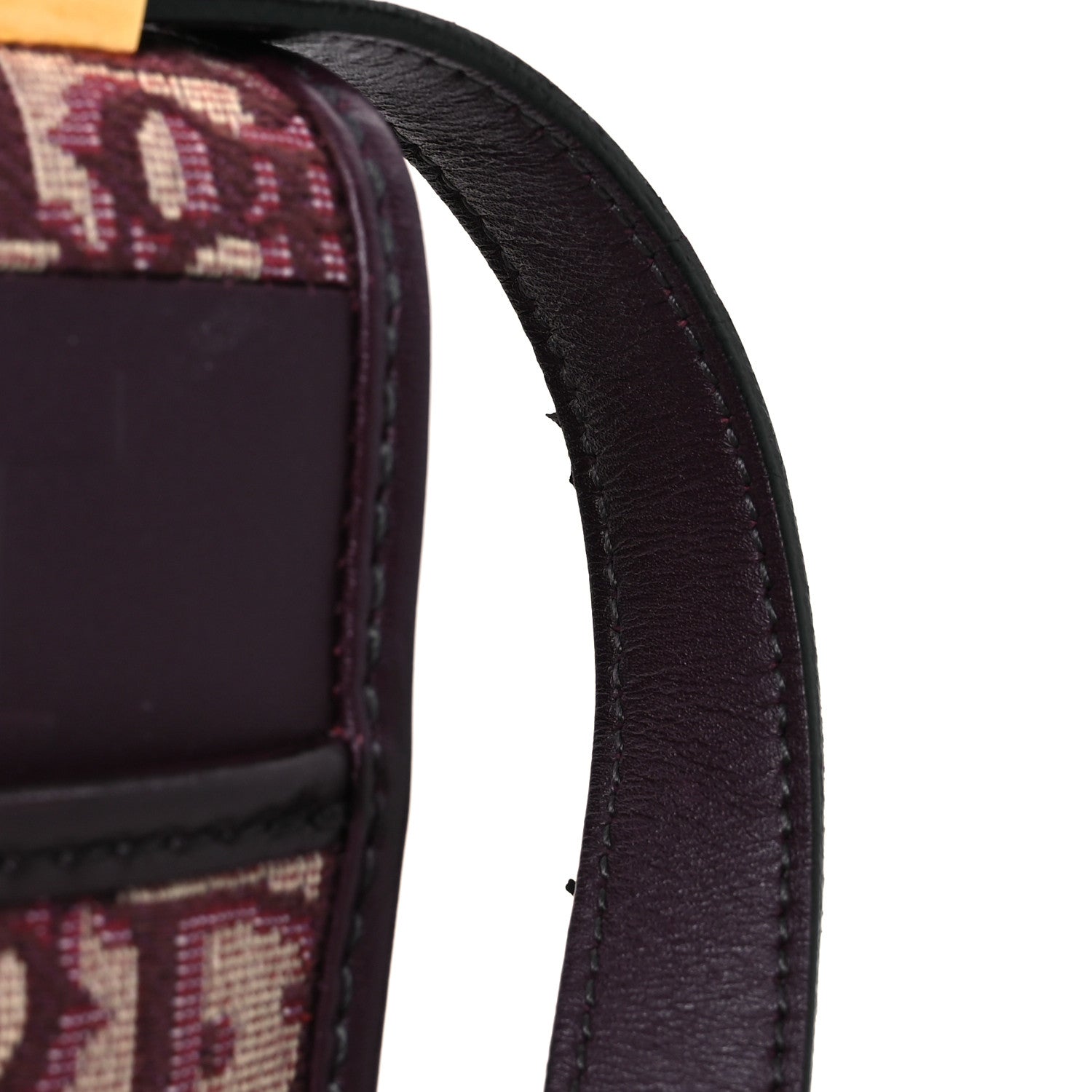 Christian Dior Oblique 30 Montaigne Flap Bag Burgundy 14 of 17