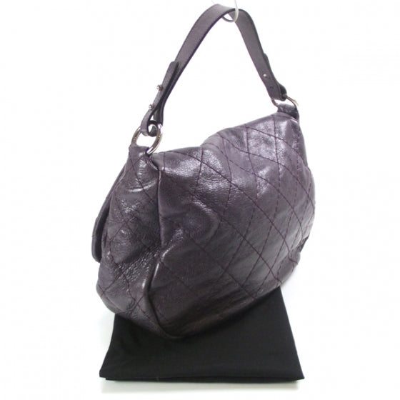 Leather On The Road Flap Purple