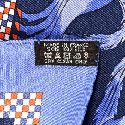 Hermes Silk Harnais Francais Premier Empire Scarf 90 4 of 5