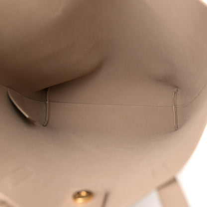 Saint Laurent Calfskin Toy Shopping Tote Nude Powder 5 of 12