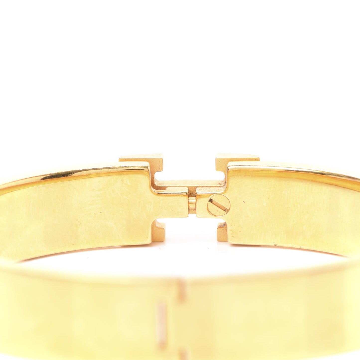 Enamel Narrow Clic Clac H Bracelet PM Bleu Royal