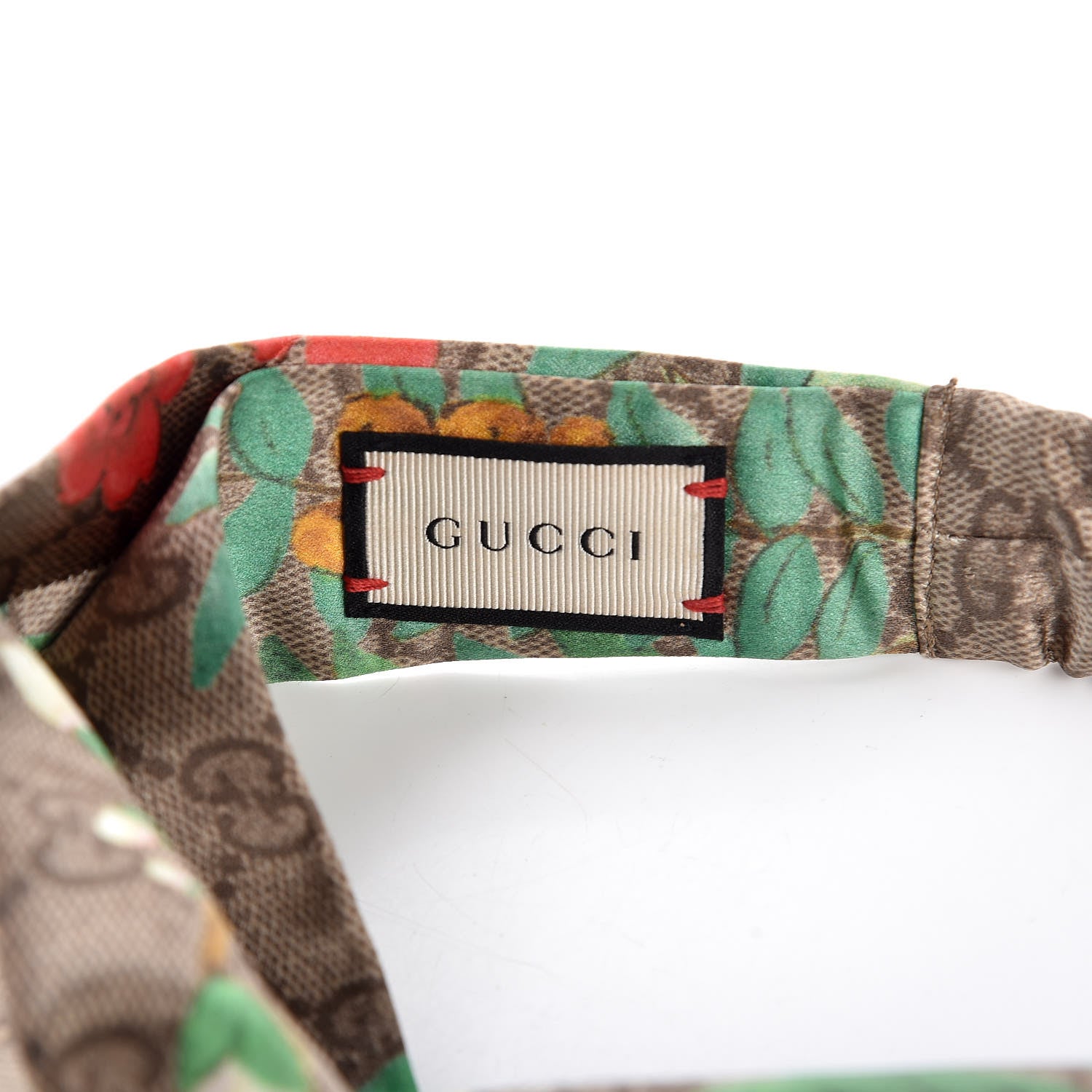 Gucci Silk Monogram Tian Print Headband 4 of 4