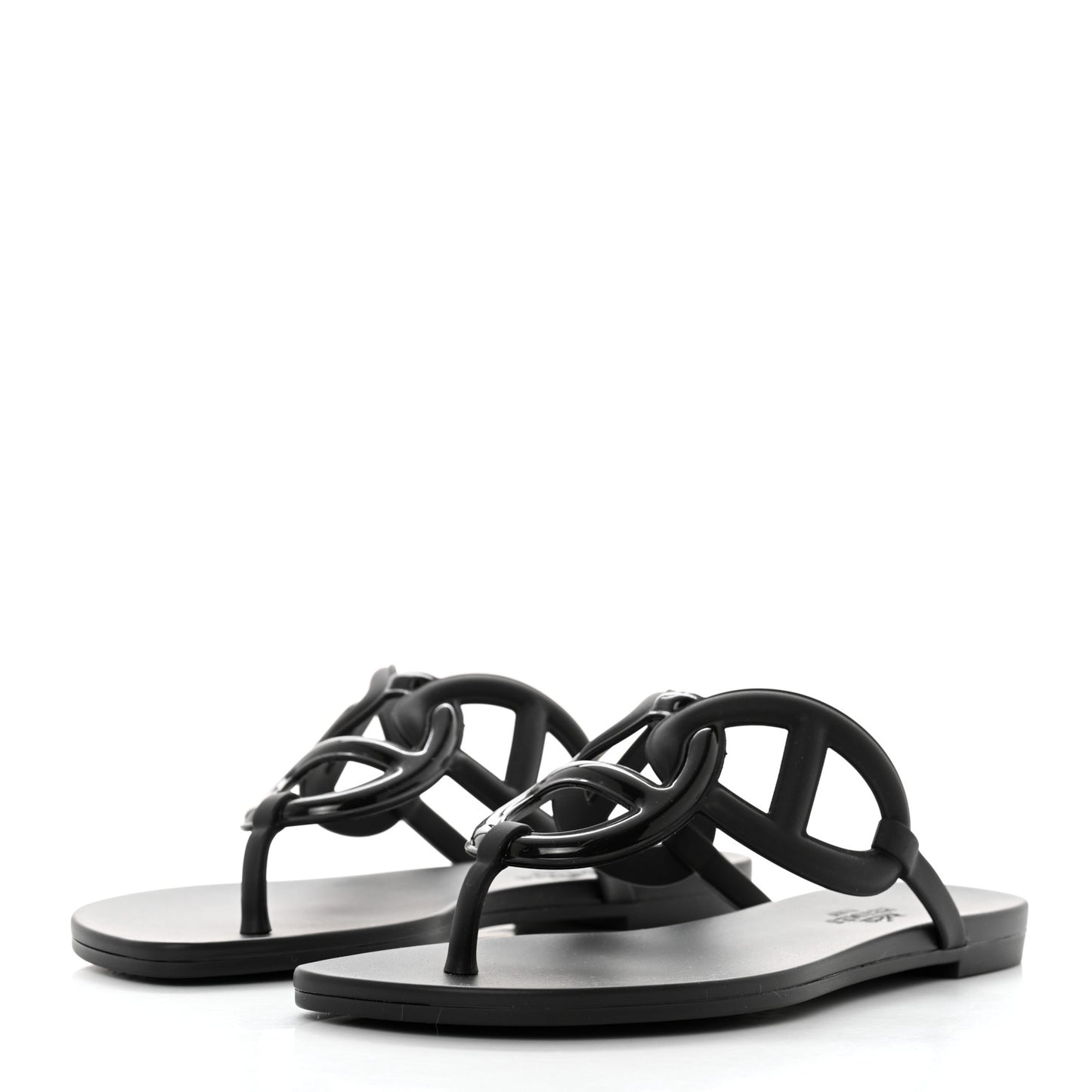Rubber Womens Egerie Sandals 35 Black