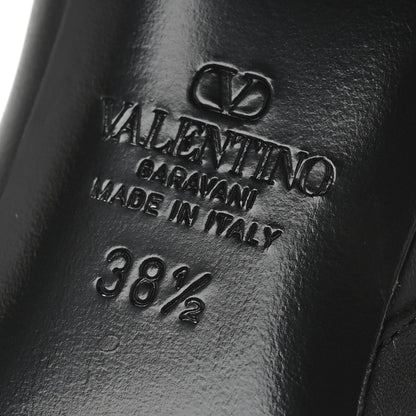 Valentino Garavani Calfskin VLogo 70mm Ankle Boots 38.5  Black 7 of 10