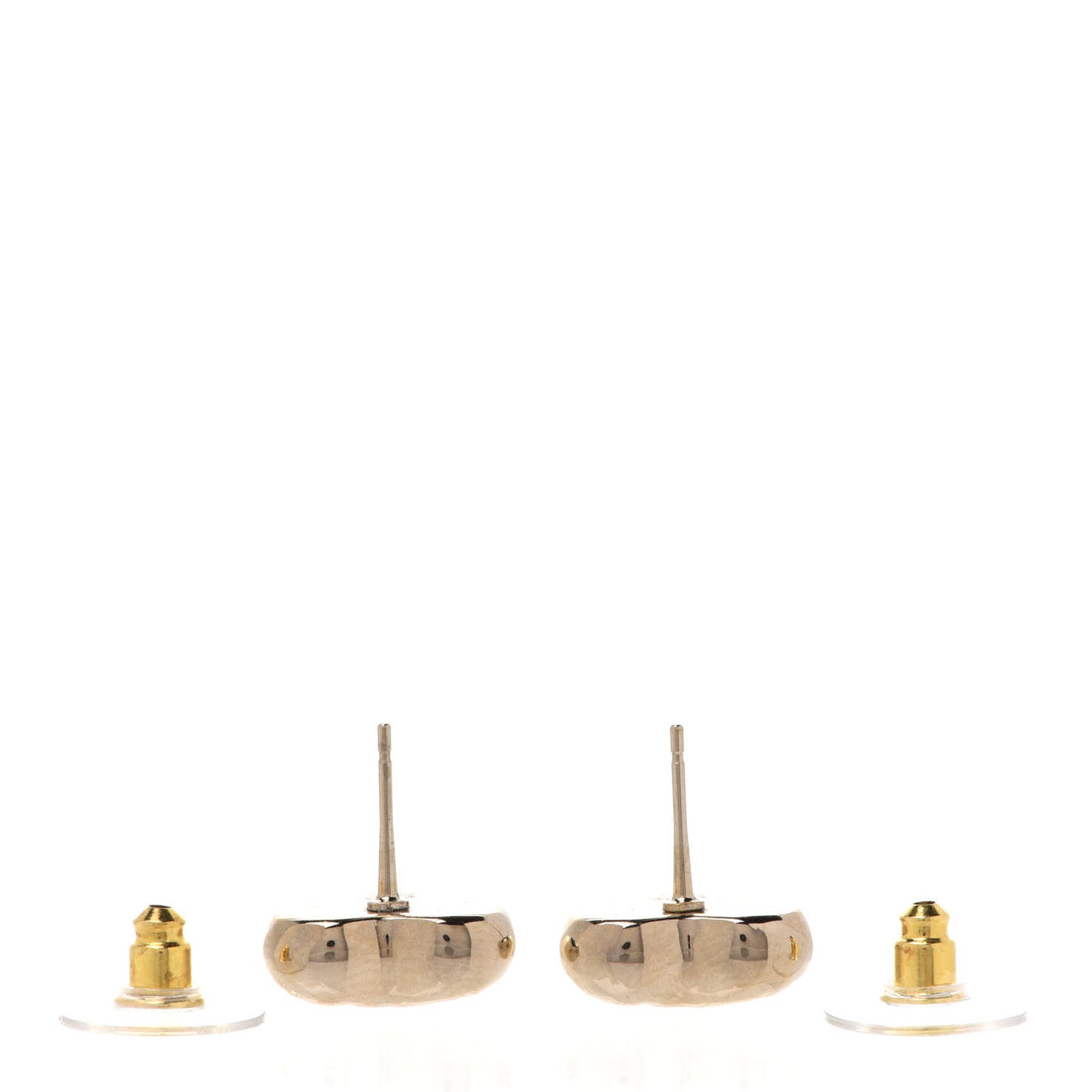 CC Heart Earrings Gold