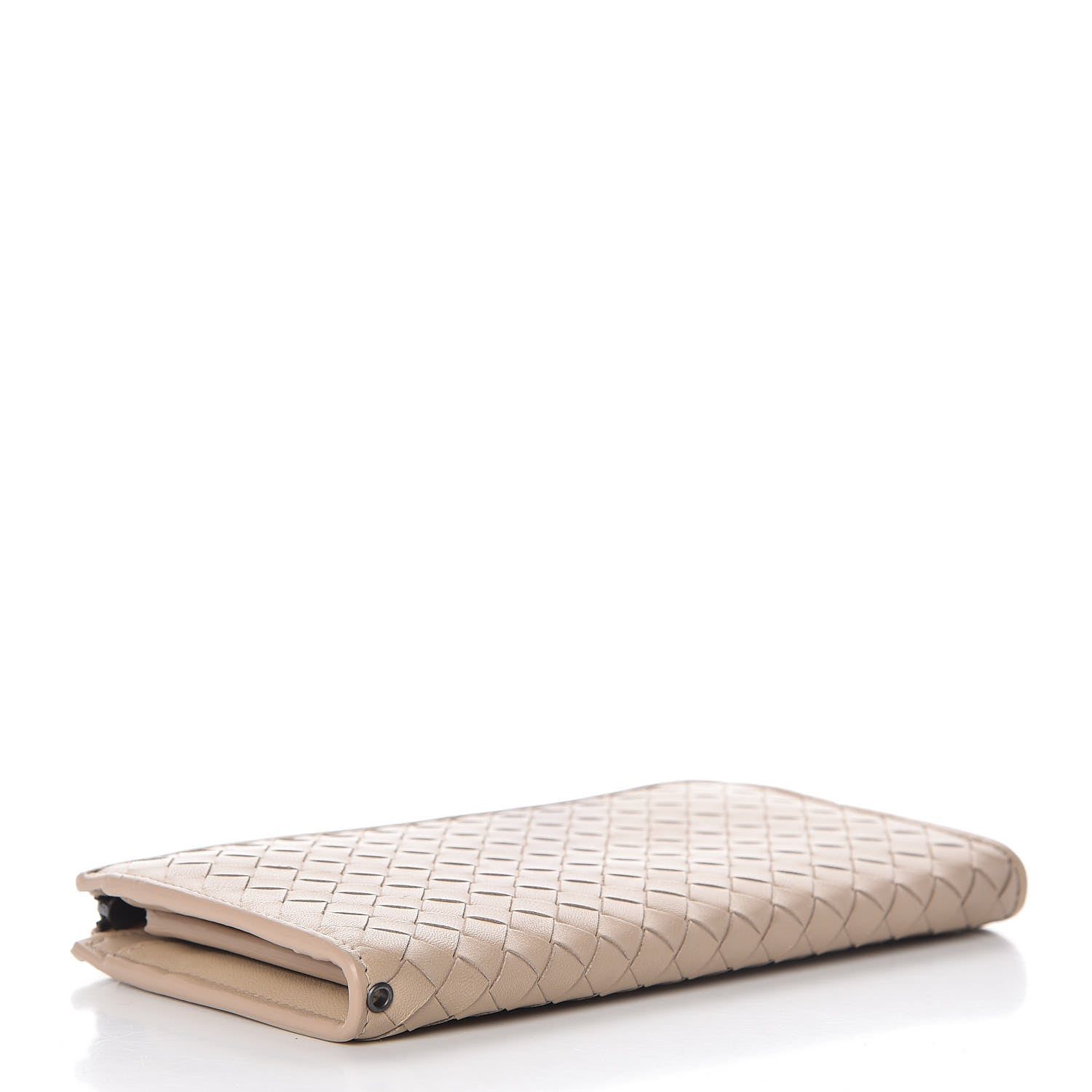 Bottega Veneta Nappa Intrecciato Zip Around Wallet Beige 4 of 8