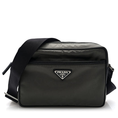 Prada Re-Nylon Saffiano Shoulder Bag Forest Green 1 of 9