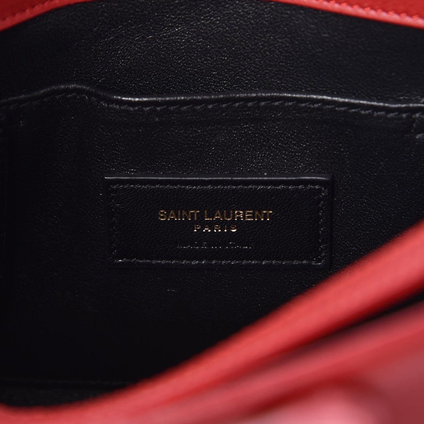 Calfskin Nano Sac De Jour Lipstick Red
