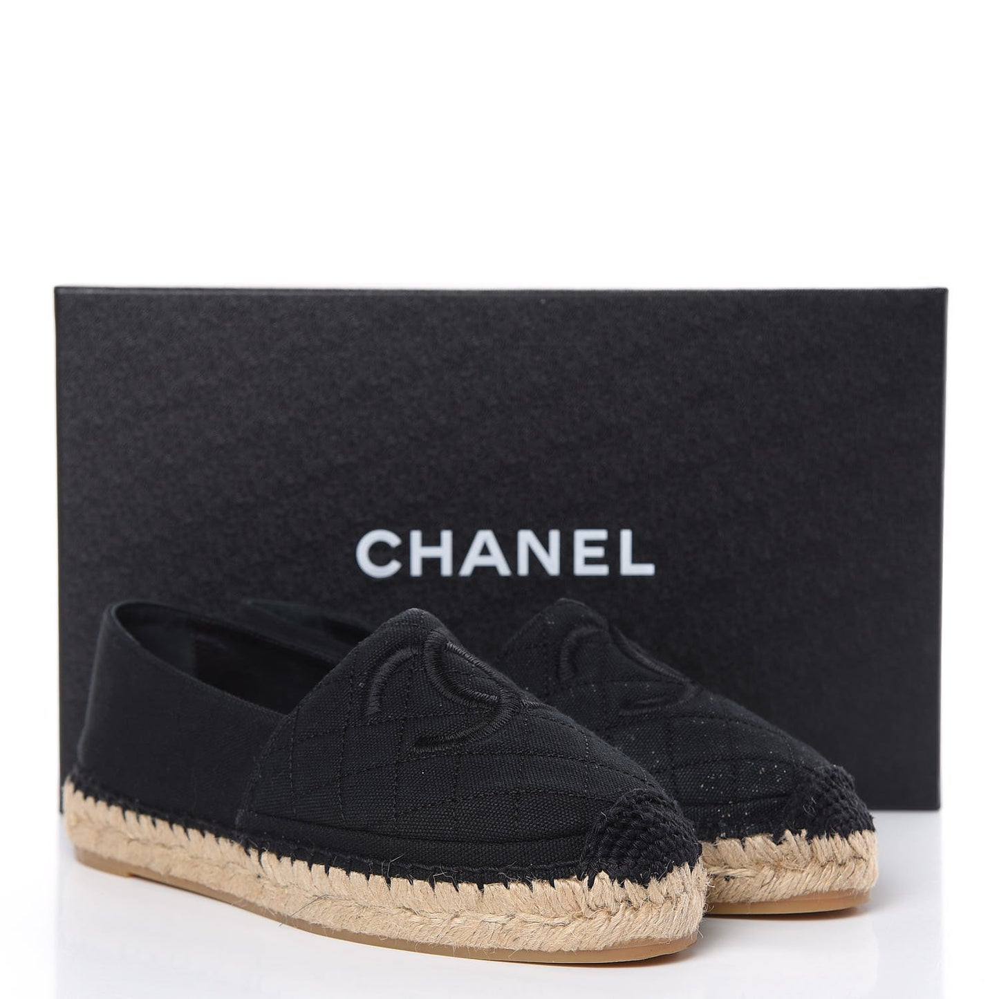 Fabric Biarritz CC Espadrilles 36 Black