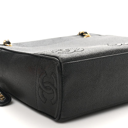 Chanel Caviar CC Shoulder Bag Black 9 of 11