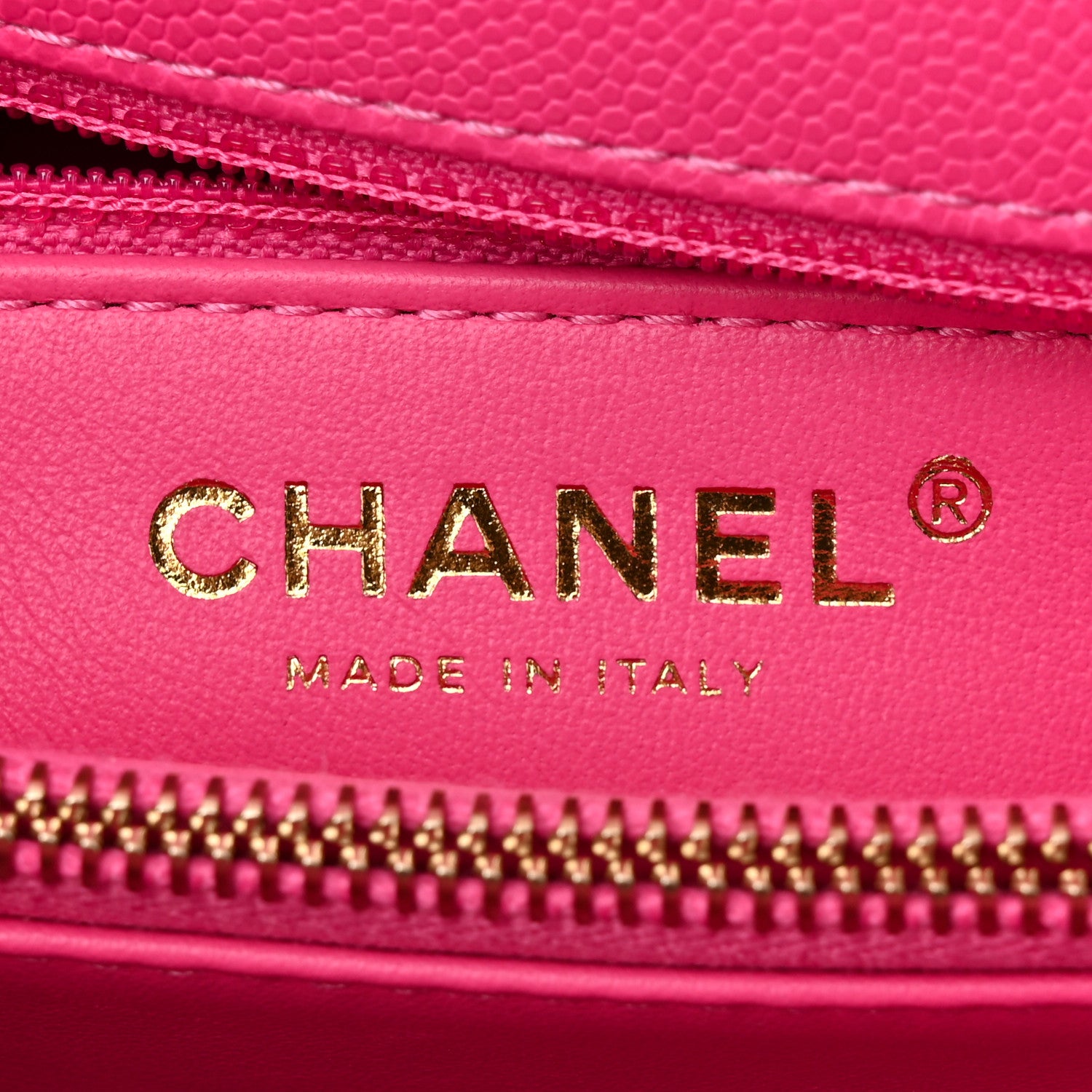 Chanel Caviar Quilted Small Coco Handle Flap Dark Pink 6 of 11